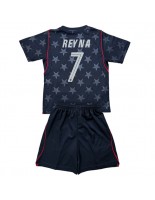 Spojené státy Giovanni Reyna #7 Venkovní dres pro děti MS 2026 Krátký Rukáv (+ trenýrky)